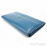 Louis Vuitton Epi Leather Long Wallet / Pochette Porte Monnaie Credit Toledo Blue Women's Pre-owned