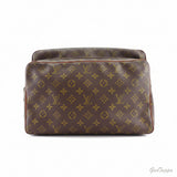 Louis Vuitton Shoulder Bag Monogram Old Nile Brown Women's Used T23887 - Vintage