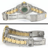 Vintage Rolex Submariner 16613 Black Dial Gold Steel Men’s Dive Watch