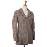 Chanel, Beige, Size 36, Women's Tweed Jacket, Wool/Nylon, 36, Beige