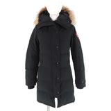 Canada Goose MACKENZIE PARKA 2302JL, Black, Size S, Women's Down Coat, Polyester Cotton Down Feather, Size S, Black