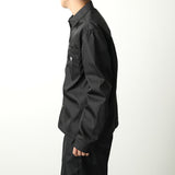 Prada, Black, Men's Re-Nylon Shirt Jacket, Recycled Polyamide, Black