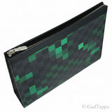 Louis Vuitton Clutch Bag Pochette Voyage MM Damier Graphite Pixel Gray Green Louis Vuitton Handbag - Pre-Owned