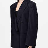 Gucci, Blue, Women's Suit Jacket, Blue