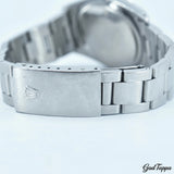 ROLEX Air-King Domino's Pizza E-serial 34mm Vintage Unpolished Silver Stainless Steel Men's Watch - Pre-Owned