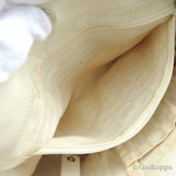 Vintage Furla Handbag Ivory x Gold Women's
