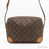 LOUIS VUITTON Shoulder Bag Monogram Nile Brown Women's Used Brand High Brand Vintage