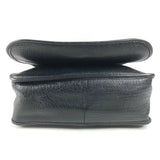 Chrome Hearts, Black, BS Fleur Mail Bag Shoulder Bag, Leather, Black