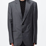Gucci, Grey, Women's Suit Jacket, Grey