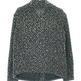 Chanel, Black/White, Women's Casual Shirt, Silk/Wool/Polyester/Nylon, Black/White