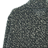 Chanel, Black/White, Women's Casual Shirt, Silk/Wool/Polyester/Nylon, Black/White