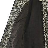 Chanel, Black/White, Women's Tweed Jacket, Wool/Mohair/Polyester/Nylon, Black/White
