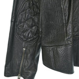Gucci, Black, Men's Riders Blouson, Sheepskin Leather, Black