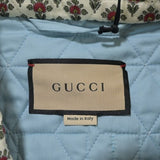 Gucci, Beige x Red x Green, Men's Casual Jacket, Linen, Beige x Red x Green