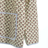 Gucci, Beige x Red x Green, Men's Casual Jacket, Linen, Beige x Red x Green