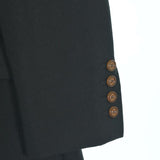 Gucci, Black, Women's Tailored Jacket, Wool Mohair Blend, Black