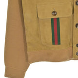 Gucci, Beige, Men's Blouson, Wool, Beige