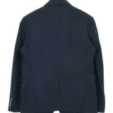 Gucci, Navy Blue, Men's Tailored Jacket, Cotton, Navy Blue