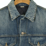 Gucci, Blue, Men's Denim Jacket, Cotton, Blue