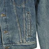 Gucci, Blue, Men's Denim Jacket, Cotton, Blue