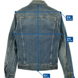 Gucci, Blue, Men's Denim Jacket, Cotton, Blue