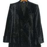 Gucci, Black x White, Men's Tailored Jacket, Rayon Silk Blend, Black x White