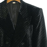 Gucci, Black x White, Men's Tailored Jacket, Rayon Silk Blend, Black x White