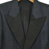 Gucci, Navy, Men's Jacket, Silk, Navy