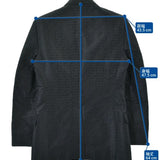 Gucci, Navy, Men's Jacket, Silk, Navy