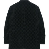 Gucci, Black, Men's Tailored Jacket, Rayon Polyester Cotton Blend, Black