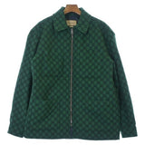 Gucci, Green x Black, Men's Blouson, Wool, Green x Black