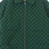 Gucci, Green x Black, Men's Blouson, Wool, Green x Black