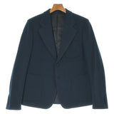 Gucci, Navy Blue, Men's Casual Jacket, Cotton Nylon Blend, Navy Blue