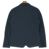 Gucci, Navy Blue, Men's Casual Jacket, Cotton Nylon Blend, Navy Blue