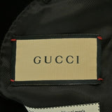 Gucci, Black, Women's Tailored Jacket, Cotton Blend, Black