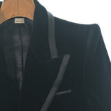 Gucci, Black, Women's Tailored Jacket, Cotton Blend, Black