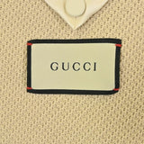 Gucci, Beige x Black, Men's Tailored Jacket, Cotton, Beige x Black