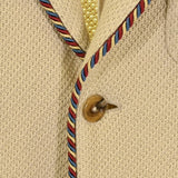 Gucci, Beige x Black, Men's Tailored Jacket, Cotton, Beige x Black