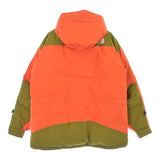 Gucci x The North Face, Orange x Khaki, Men's Down Jacket, Polyester, Orange x Khaki