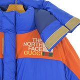 Gucci, Blue x Orange, Men's Down Jacket, Nylon, Blue x Orange