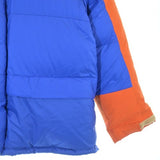 Gucci, Blue x Orange, Men's Down Jacket, Nylon, Blue x Orange