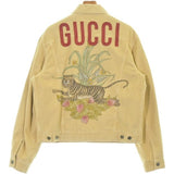 Gucci, Beige, Men's Blouson, Cotton, Beige