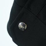 Gucci, Black, Men's Wool Twill Zip-Over Shirt Blouson, Polyester Wool Blend, Black