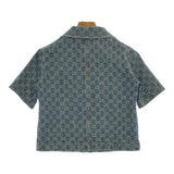Gucci, Blue, Women's Jacket, Cotton, Blue