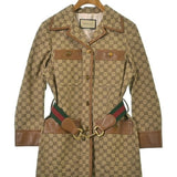 Gucci, Brown, Women's Jacket, Cotton Polyester Blend, Brown