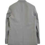 Gucci, Light Gray x Black x Blue, Men's Tailored Jacket, Wool, Light Gray x Black x Blue
