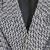Gucci, Light Gray x Black x Blue, Men's Tailored Jacket, Wool, Light Gray x Black x Blue