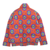Gucci, Orange x Blue x Green, Men's Down Jacket, Nylon, Orange x Blue x Green