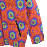 Gucci, Orange x Blue x Green, Men's Down Jacket, Nylon, Orange x Blue x Green