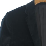 Gucci, Navy Blue, Men's Casual Jacket, Cotton Blend, Navy Blue